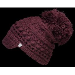 women's peaked beanie