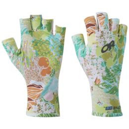 Outdoor Research ActiveIce Spectrum Sun Gloves,Printed, — Mens Glove Size:  Extra Small, Age Group: Adults, Color: Wildland, Additional Features:  Undercuff — 2692841548005