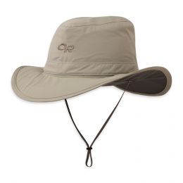 Outdoor Research Ghost Rain Hat - Men's-Khaki-X-Large — Gender: Male, Age  Group: Adults, Hat Size, US: Extra Large, Hat Style: Sun Hat, Color: Khaki  — 243519-0800009