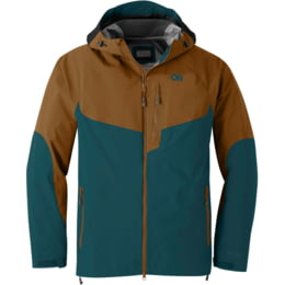 Outdoor Research Hemispheres Jacket - Men's, Treeline/Saddle, Extra Large,  2680732065009 — Mens Clothing Size: Extra Large, Apparel Fit: Stretch Fit,  