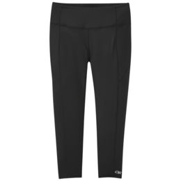 Outdoor Research Windward Capris - Women's, Black, — Womens Waist Size: 31  in, Womens Clothing Size: Large, Inseam Size: 31.5 in, Gender: Female —  2692350001008