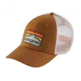 patagonia men's line logo badge lopro trucker hat