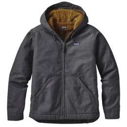 patagonia lined canvas hoody