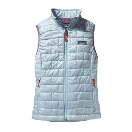 patagonia nano puff vest women's smolder blue