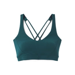 prAna Everyday Bra - Womens, Deep Pine Heather, Extra Small, 1963111-301-XS  — Bra Size: Extra Small, Apparel Fit: Fitted, Age Group: Adults, Apparel
