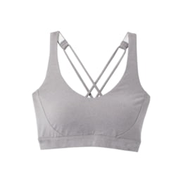 prAna Everyday Bra - Womens, Heather Grey, Small, 1963111-021-S — Bra Size:  Small, Apparel Fit: Fitted, Age Group: Adults, Apparel Application