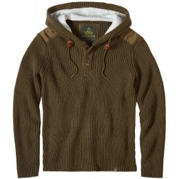 prana henley hooded sweater