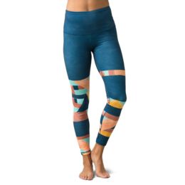 prAna Kimble Printed 7/8 Legging - Women's, Liqueur Seaglass, Extra Small,  W41202023-LQSG-XS — Womens Clothing Size: Extra Small, Gender: Female, Age