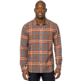 prAna Woodman Flannel Shirt - Men's-Henna-X-Large — Mens Clothing Size:  Extra Large, Age Group: Adults, Apparel Fit: Relaxed, Gender: Male, Color:  Henna — M2WOOD315-HEN-XL