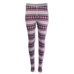 womens maroon leggings