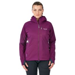 Rab Alpha Direct Jacket Women s Berry Zinc Size 14 Womens Clothing Size 14 UK Sleeve Length Long Sleeve Apparel Fit Trim Gender Female QIO 11 BY 14