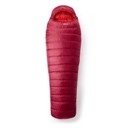 Rab Ascent 900 Sleeping Bag Rococco Regular QSG 74 LZ Color Rococco Sleeping Bag Size Regular Zipper Type Left Gender Unisex Shoulder Girth 29.5 in 75 cm QSG 74 LZ