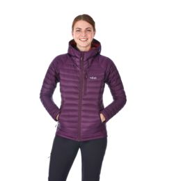 Rab womens microlight alpine jacket long on sale