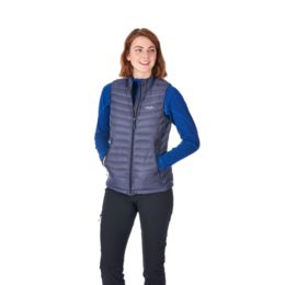 Rab Microlight Vest Women s Steel Passata 10 Womens Clothing Size 10 UK Sleeve Length Sleeveless Jacket Style Down Insulated Vest QDA 97 ST 10 1 out of 10 models