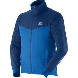 Salomon Escape Jacket Men s Union Blue Midnight Blue Medium Mens Clothing Size Medium Apparel Fit Regular ESCAPE JKT M Union Blue M