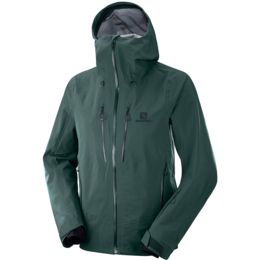Salomon Icestar 3L Jacket - Green Gables, Medium — Mens Clothing Size: Medium, Apparel Fit: Regular, Gender: Male, Group: Adults, Color: Green Gables — LC1191400-M