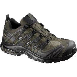 plakat skulder Uoverensstemmelse Salomon XA Pro 3D GTX Trail Running Shoe - — Mens Shoe Size: 11.5 US, Mens  Shoe Width: Medium, Color: Camo Dark Khaki/Black/Iguana Green —  L37332400-11.5
