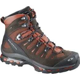 Salomon Quest 4D GTX - - Men's 9.5 — Mens Shoe Size: 9.5 US, Footwear Type: Boots, Color: Oxide-X/Absolute Brown-X/Blackoxide-X/Absolute Brown-X/Black 517173