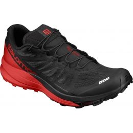 menneskemængde jordnødder Seraph Salomon S-Lab Sense Ultra Trail Running Shoe - — Mens Shoe Size: 11 US,  Mens Shoe Width: Medium, Color: Black, Black/Red/White — L39325900-11
