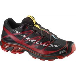 S-Lab XT Softground Trail Shoe — Mens Shoe Size: 8 US, Mens Shoe Width: Medium, Color: Black/Red/White — 565088