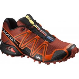 Speedcross 3 Running Shoe - Men's-Deep — Mens Shoe Size: 10 US, Shoe Width: Medium, Color: Deep Red/Red/Black, Gender: Male, Weight: 10.9 — 38158332