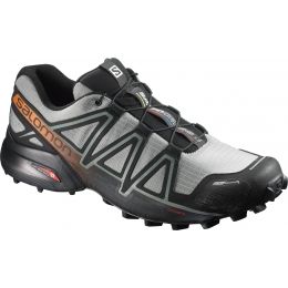 Salomon Speedcross 4 CS Trail Running Shoe - — Mens Shoe Size: 12.5 US, Mens Shoe Width: Medium, Shadow/Black/Hawaiian Sunset —