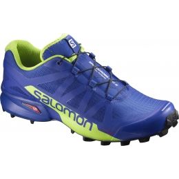 Salomon Speedcross Pro 2 Running - — Mens Shoe Size: 11 US, Mens Width: Medium, Color: Surf the Web/Lime — L39449700-11