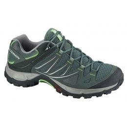Salomon Ellipse Aero Hiking Shoe - — Womens Shoe Size: 6 US, Female, Age Group: Adults, Womens Width: Medium — Green-6 US