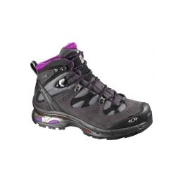 Salomon Womens Backpacking Series Comet 3D Lady Hiking — Womens Shoe 7 US, Gender: Female, Weight: 1.06 lb, Footwear Type: Boots, Toe Type: Rubber Toe — L32808800-7