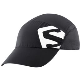 Salomon Xa Cap, Black/Black, Medium/Large, L40417600-M/L — Gender: Unisex, Age Group: Hat Size, US: Medium - Large, Color: Black/Black — L40417600-M/L