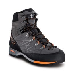 Scarpa Marmolada Pro HD - Mens, Shark/Orange, Medium, 42, — Mens