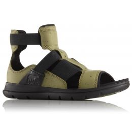 olive gladiator sandals