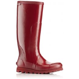 sorel red rain boots