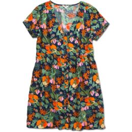 Vans Songwriter Dress - Women's, Tropic, Extra — Womens Size: Extra Small, Apparel Fit: Age Group: Adults, Apparel Application: Casual — VN0A4DQPVD1-MT-XS
