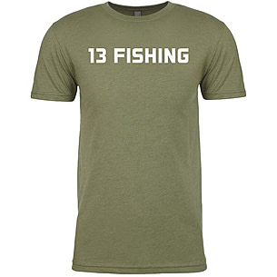 13 Fishing Standard Issue OD Lifestyle Logo T-Shirt - Men's — CampSaver