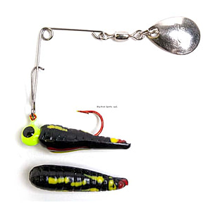 Betts Spin Bleeder Series Biting Frenzy Grub Lure — CampSaver