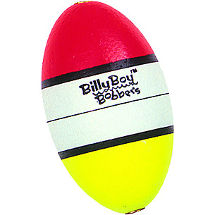 Billy Boy Bobber Weighted Snap On Oval Bobber Multi-Color 2 pack