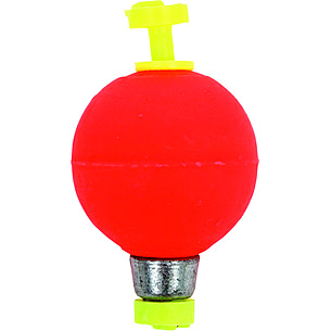 Billy Boy Bobbers Weighted Round Foam Float Snap-On, 50 Bag