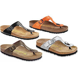 Sandals BIRKENSTOCK Gizeh 43851 Silver