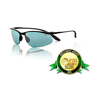 Bolle Kicker Sport Tennis Sunglasses w/ Competivision Gun Lenses, Black  Frame — CampSaver
