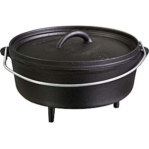 Camp Chef 12-Quart Cast-Iron Deluxe Dutch Oven