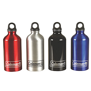Coleman 32 oz Aluminum Water Bottle W/ Looped Topper — CampSaver