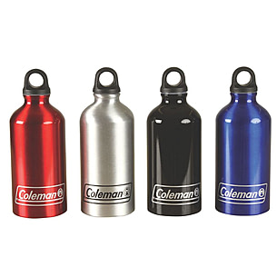 Coleman 32 oz Aluminum Water Bottle W/ Looped Topper