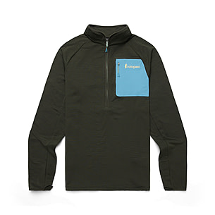 Sherpa Lined Scuba Half Zip - Magma