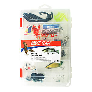 Eagle Claw Bass Tackle Kit TK-BASS1 — CampSaver