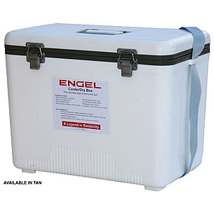 Engel 13 Quart Lightweight Fishing Dry Box Cooler with Shoulder Strap (4  Pack) 