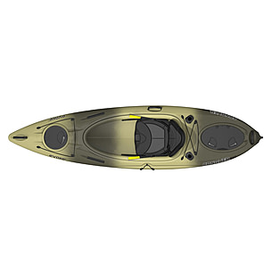 Evoke Paddle Sports Conquer 100 Fishing Kayak — CampSaver
