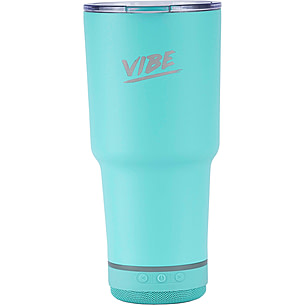 Vibe 28oz - Tumbler with Speaker - Water Blue