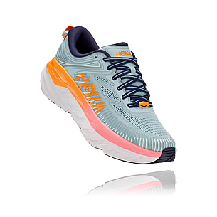 Hoka One One Bondi store 7 Women’s Size 9.5 Running Shoes Lunar Rock/Iris 1110519 LRBI