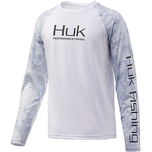 HUK Performance Fishing Double Header LS Tees - Youth — CampSaver